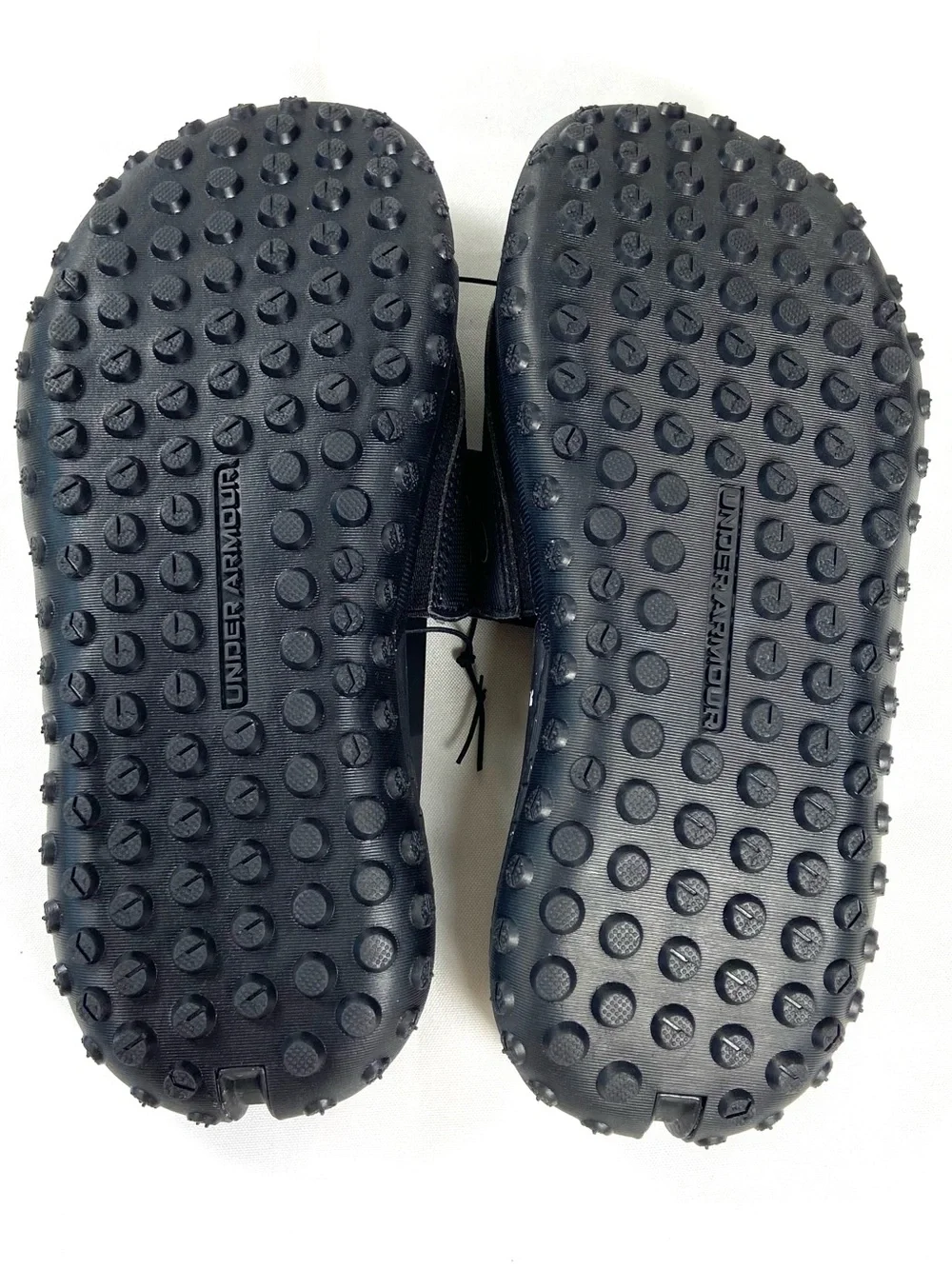 Under Armour Project Rock 3 Slides Men 7 Women 8.5 Black Brahma Bull 3026034